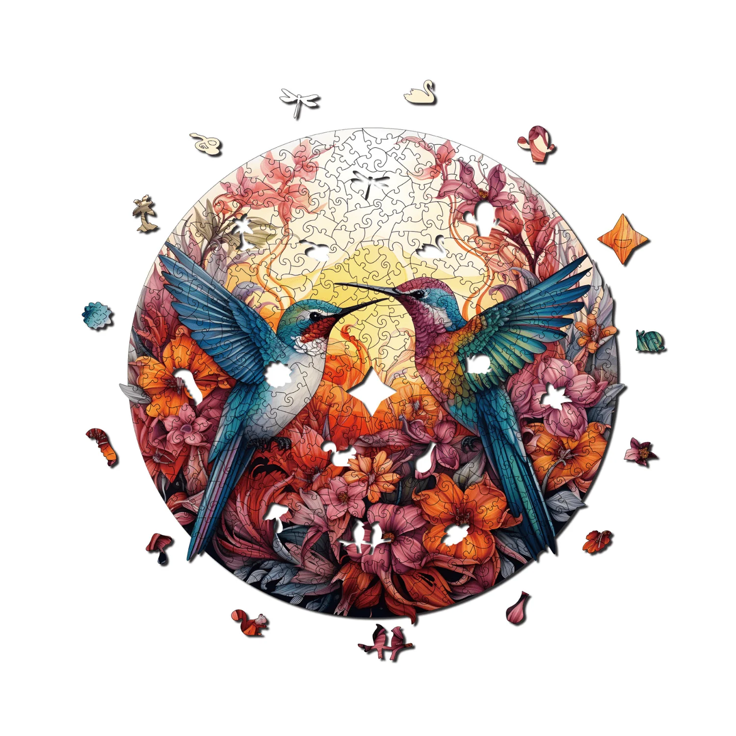 Fröhliche Kolibris Mandala - Image 12