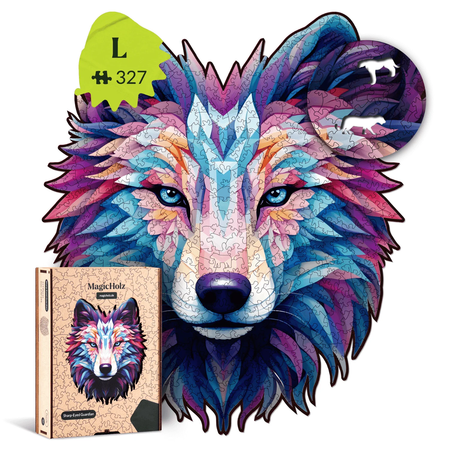 Sharp-Eyed Guardian Wolf - Image 9