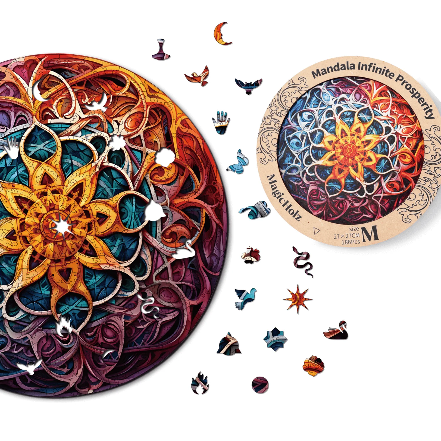 Unendlicher Reichtum | Mandala - Image 11